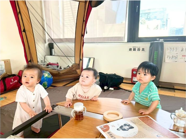 ママ、きれいだなぁ！